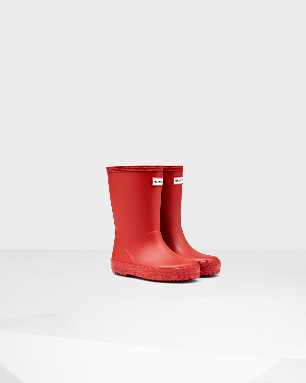 Botas De Agua Original First Classic Hunter Niños - Rojos - 857349UFA